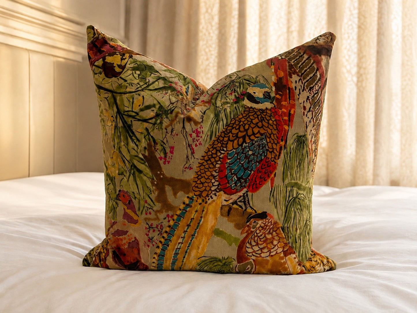 Pheasant Garden Cushion