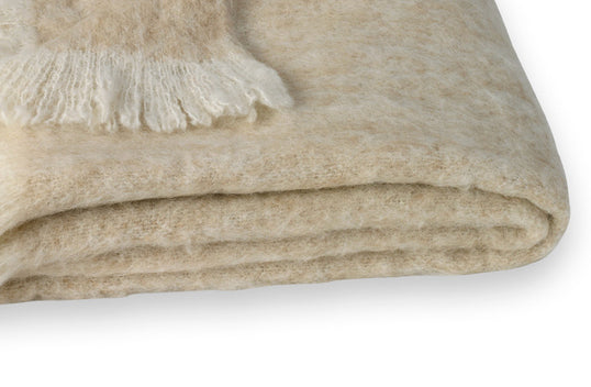 Sand Brushed Alpaca Throw