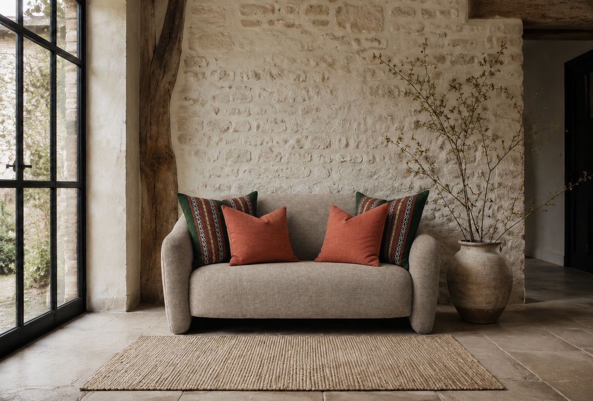 Statement seating, honestly upholstered.