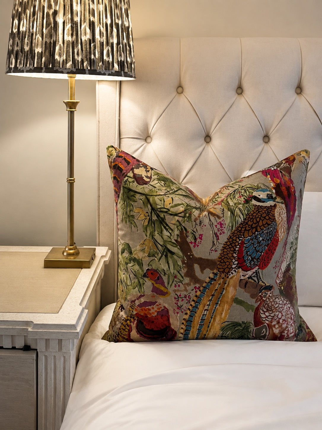 Pheasant Garden Cushion