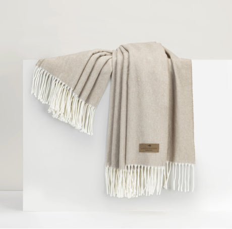 Dune Italian Herringbone Throw