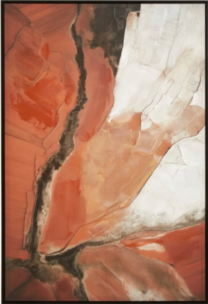 Astratto Multi Colour Abstract Textured Wall Art