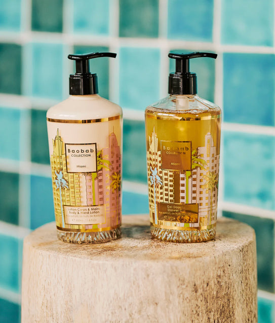 GIFT BOX MIAMI BODY & HAND LOTION AND SHOWER GEL