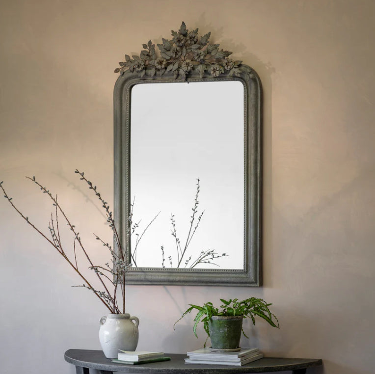 Bluehaven Floral Mirror