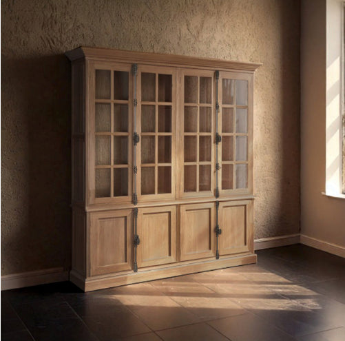 Natural Oak Wood Cabinet