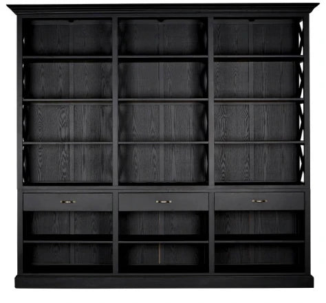 Ebony Birchwood Large Cabinet