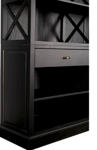 Ebony Birchwood Large Cabinet