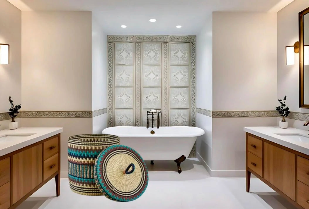Lidded Laundry Baskets