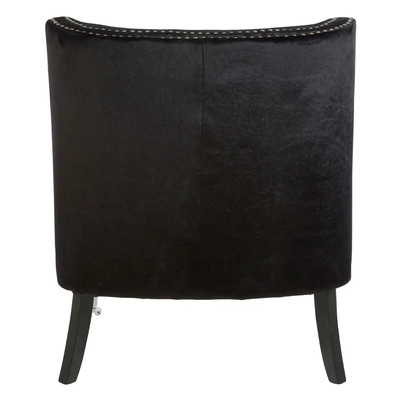 Devonshire Black Velvet Chair