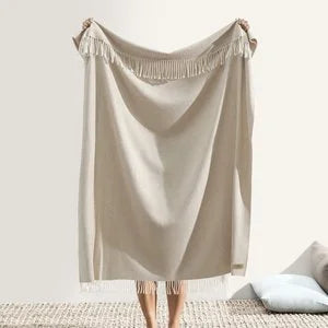 Gold Italian Herringbone Throw
