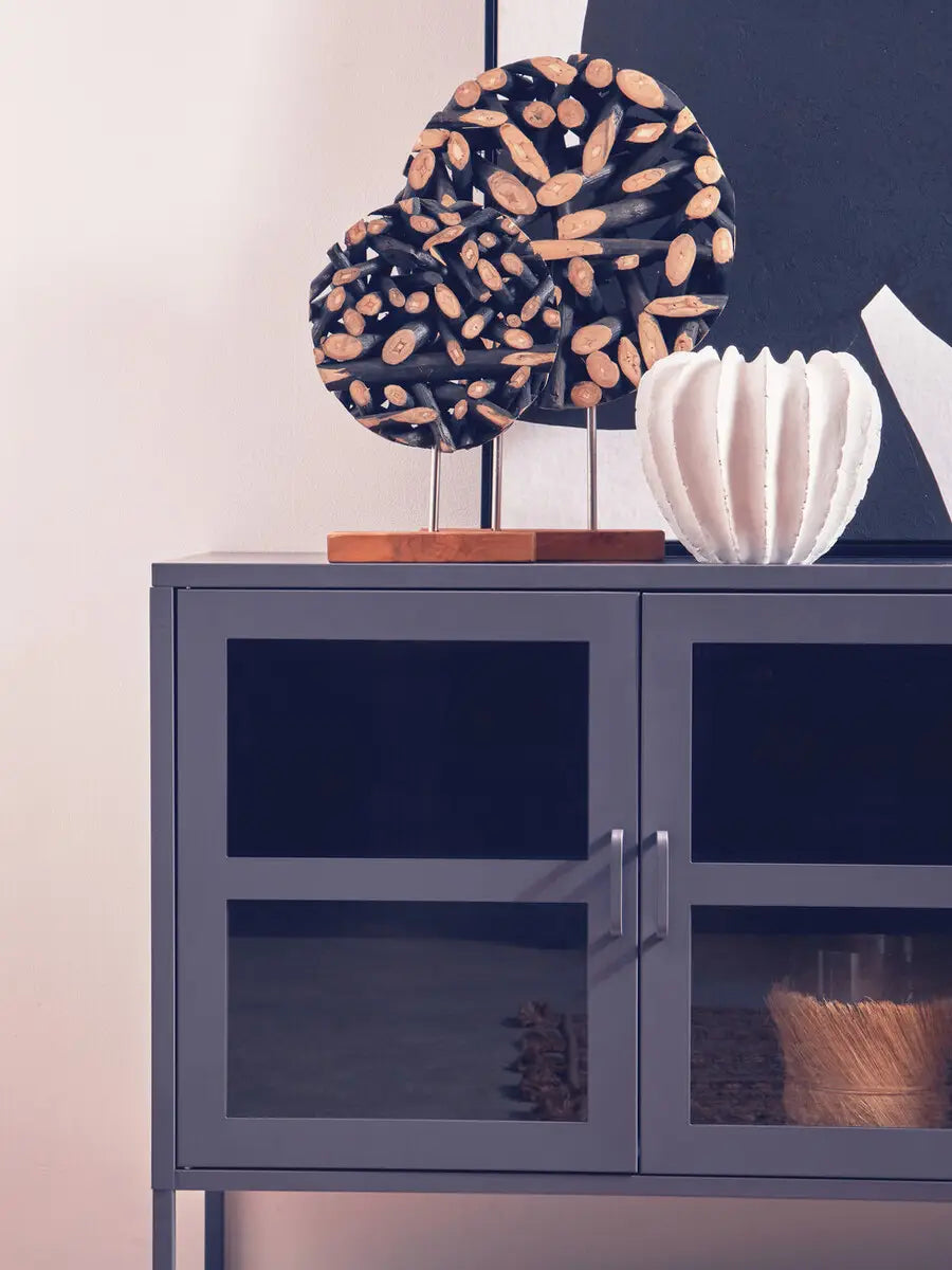 Sculptural White Vase