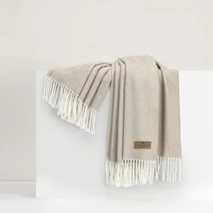 Gold Italian Herringbone Throw